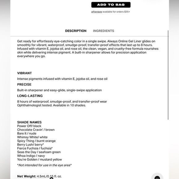 Morphe 2 Always Online Gel Liner - Picture 7 of 10